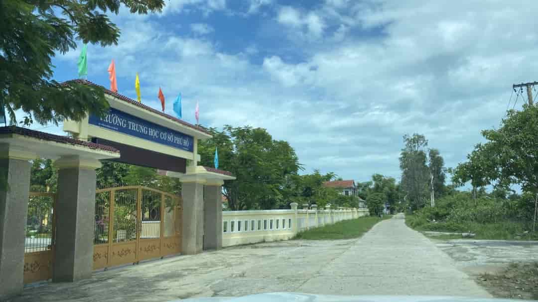 Đất chính chủ, giá tốt, lô đất mặt tiền tại Xã Phú Hồ, Huyện Phú Vang, Thừa Thiên Huế