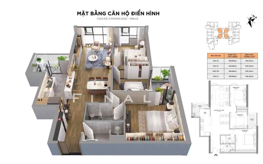 Sở hữu ngay căn hộ cao cấp giá tốt, vị trí đắc địa tại  Diamond Residence 25 Lê Văn Lương