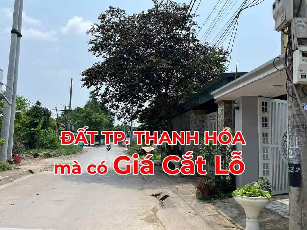 Đất đẹp, giá rẻ, chính chủ cần bán lô đất tại phường Quảng Thành, TP. Thanh Hóa, Thanh Hóa