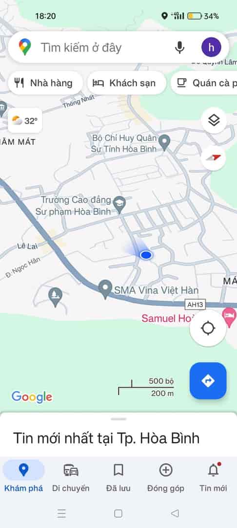 Đất chính chủ cần bán nhanh lô đất vị trí đẹp tại Tổ 11 Phường Dân Chủ, Tp Hoà Bình