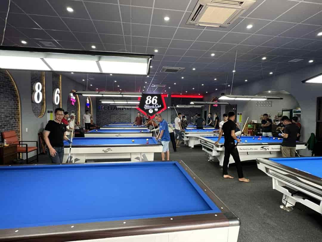 Chủ quán không có thời gian quản lý nên cần sang nhượng lại câu lạc bộ billiards tâm huyết