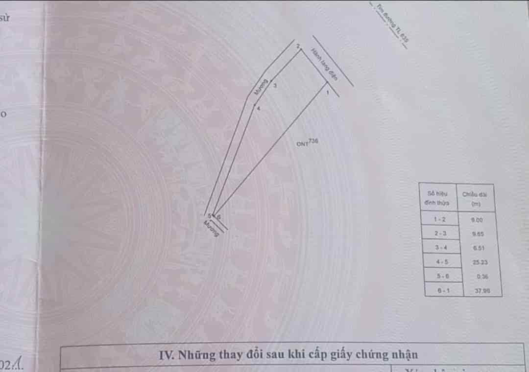 Cần bán lô đất chính chủ vị trí đẹp tại xã Cát Tường, huyện Phù Cát, tỉnh Bình Định