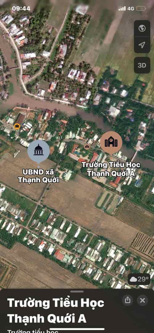 Chính chủ cần bán nhanh lô đất tại ấp Thạnh Phú, xã Thạnh Quới, huyện Long Hồ, Vĩnh Long