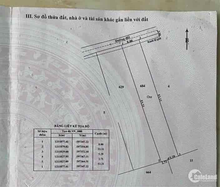 Đất chính chủ cần bán nhanh lô đất vị trí đẹp tại xã Bình Mỹ, huyện Củ Chi, TPHCM