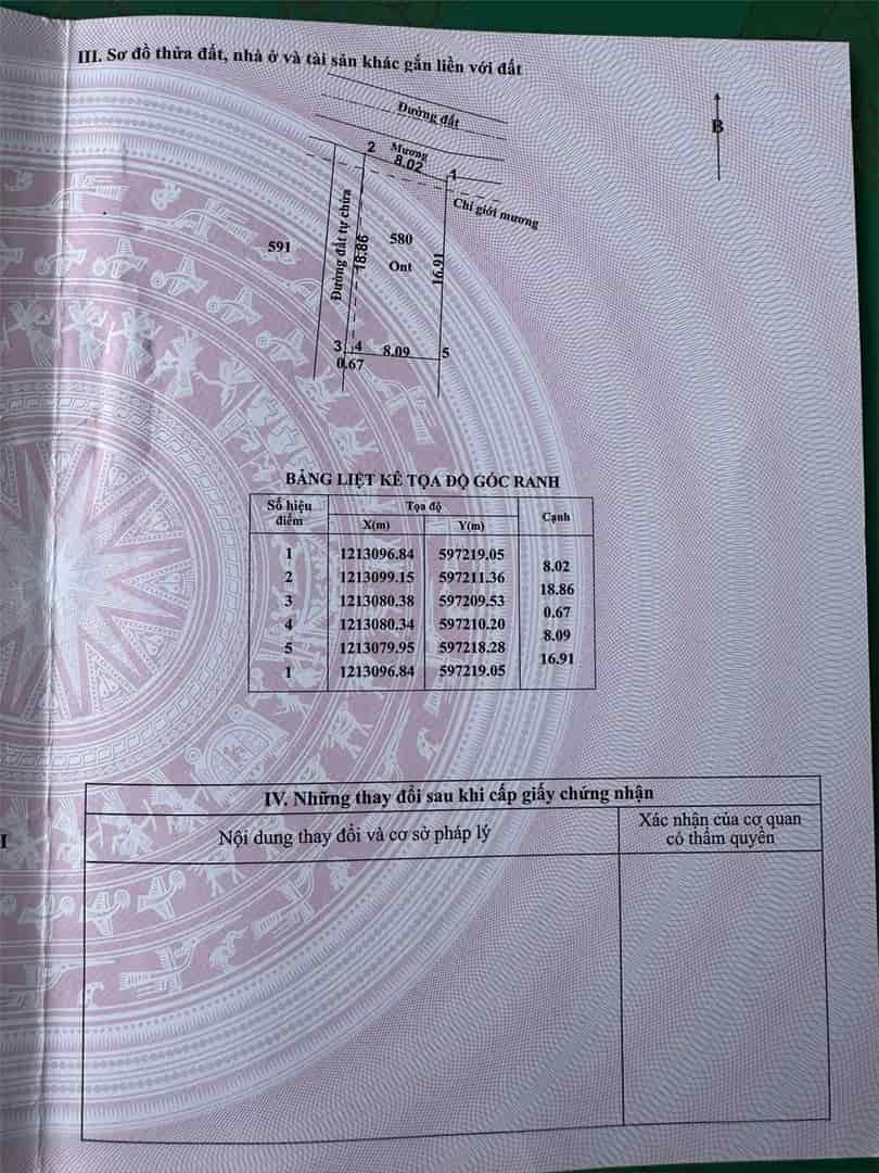 Chính chủ cần bán lô góc 2 mặt tiền tại xã Bình Mỹ, huyện Củ Chi, TP HCM