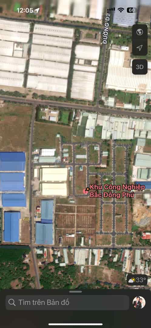 Chính chủ cần bán gấp lô đất vị trí đẹp tại thị trấn Tân phú, Đồng Phú, Bình Phước