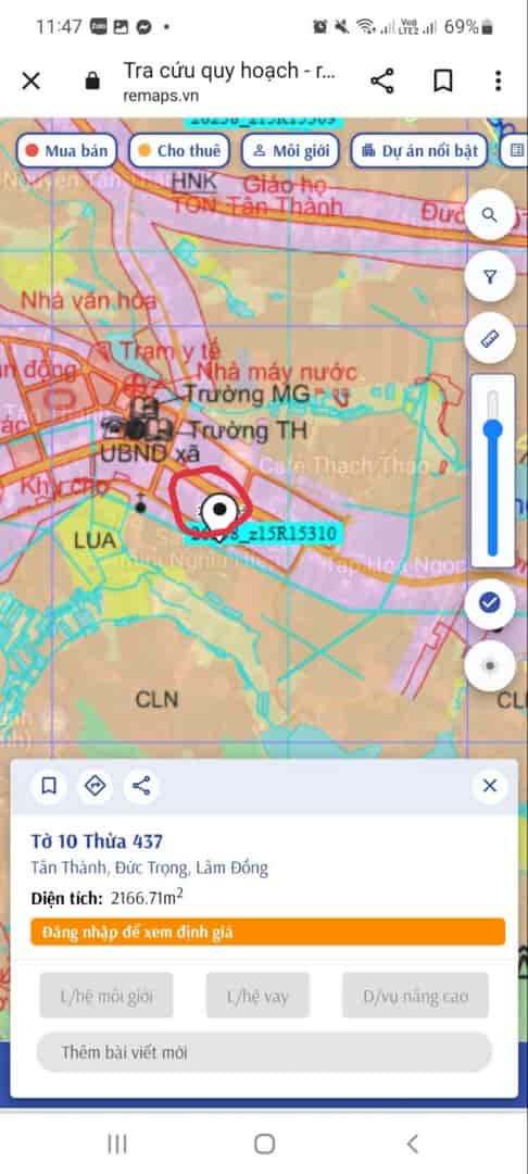 Chính chủ cần bán nhanh nhà và đất vị trí đắc địa tại huyện Đức Trọng, tỉnh Lâm Đồng