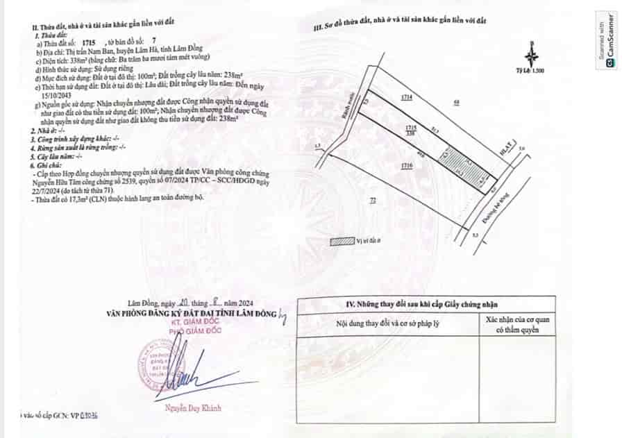 Đất đẹp chính chủ, sẵn thổ cư, giá tốt vùng ven TP Đà Lạt thị trấn Nam Ban, Lâm Hà, Lâm Đồng