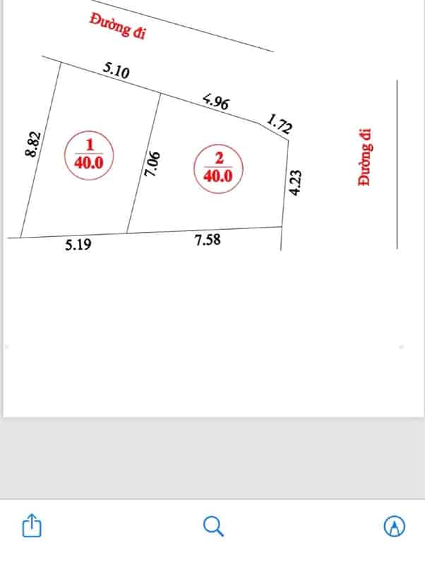 Bìa làng 7m, bán 40m2 tại Thôn Bến, Đông Xuân, Sóc Sơn, lô góc, giá vài trăm triệu