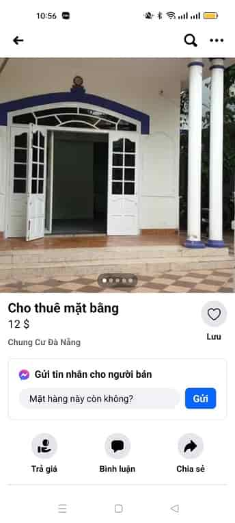 Chính chủ cho thuê tầng 1 kinh doanh mặt tiền đường Phạm Cự Lượng, Sơn Trà, Đà Nẵng