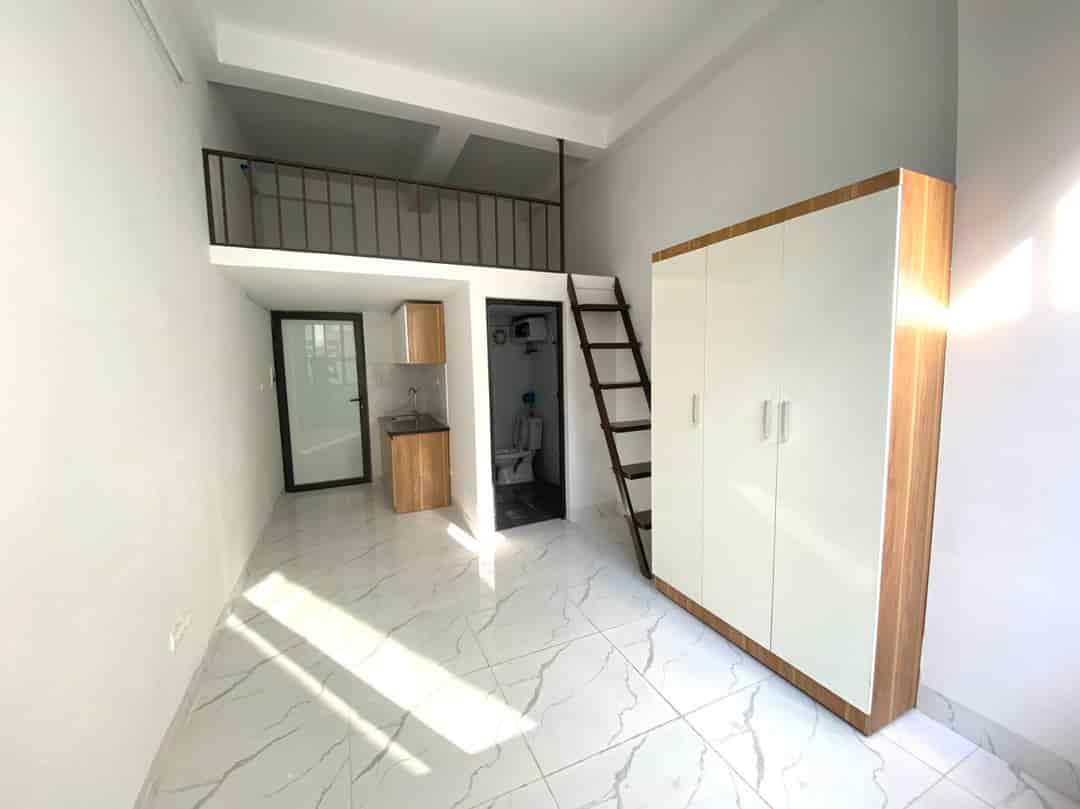 Cho thuê căn hộ ccmn 20m2 mới xây, full đồ, có thang máy, 418 Phạm Văn Đồng, giá 4tr