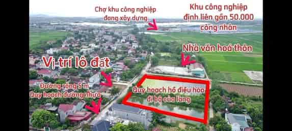 Cần bán lô đất đẹp, đường rộng, sau đổ đường nhựa từ nhà văn hóa qua lô đất ra hai đường chánh bao quanh làng