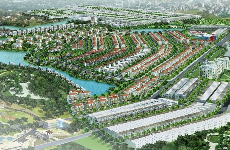 Mặt bằng tổng thể khu đô thị Châu Sơn Hà Nam