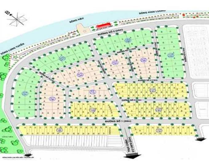 Mẫu nhà phố tại khu đô thị An Thới - Anthoi Riverside Cần Thơ
