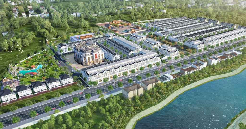 Nhà mẫu liền kề biệt thự tại khu đô thị Châu Sơn