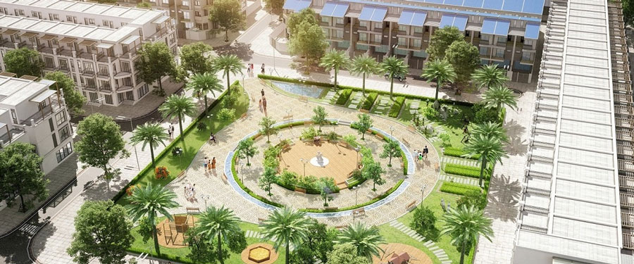 Vị trí Khu dân cư số 3 thị trấn Thắng trên bản đồ khu vực Hiệp Hòa